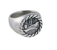 Anello Rosso Amante Uomo Amerigo in Acciaio UANO028HB20 - UANO028HB20